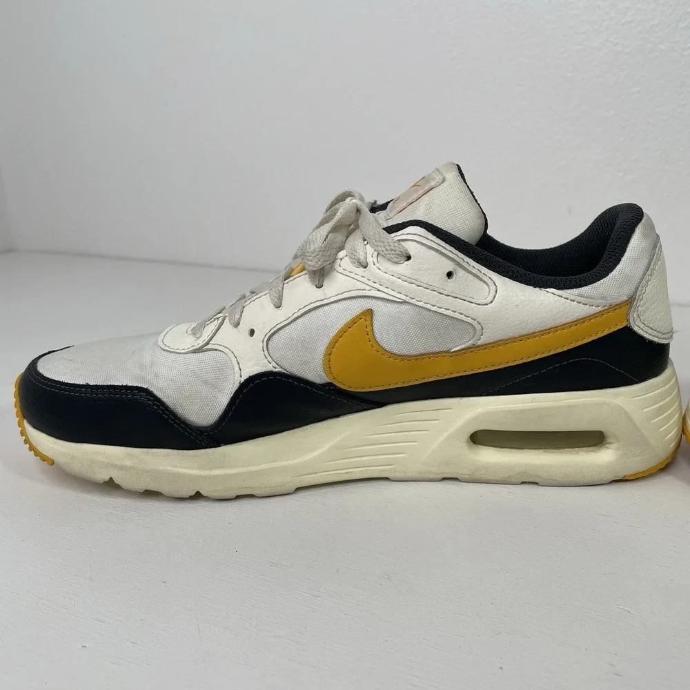 Nike Air Max Sail University Sneakers Men's Size 9.5 FQ0205-133 Gold & Blue